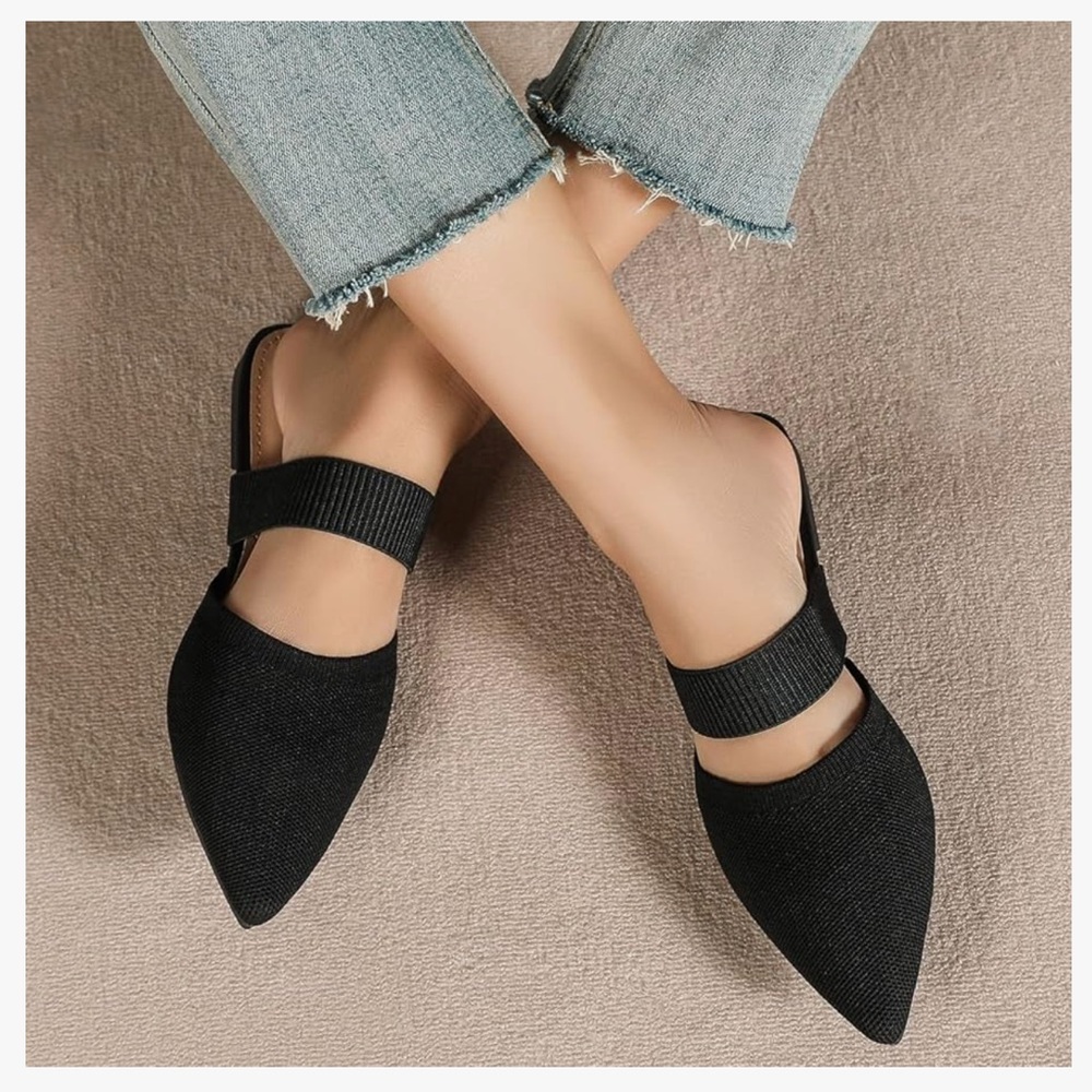 Semwiss Pointed Toe Flats